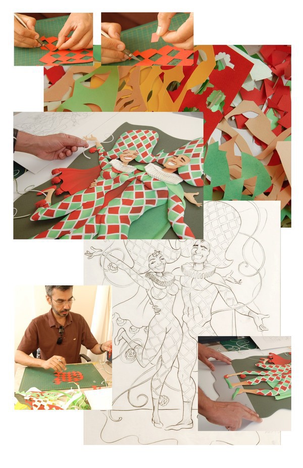 Carlos Meira Paper Sculpture