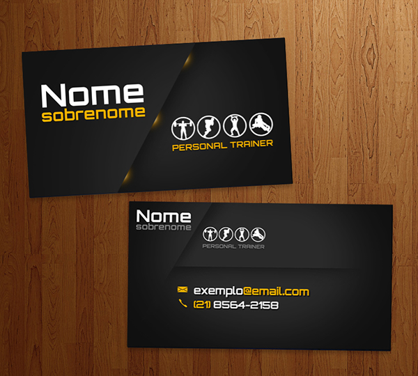 Business Card Personal Trainer on Behance
