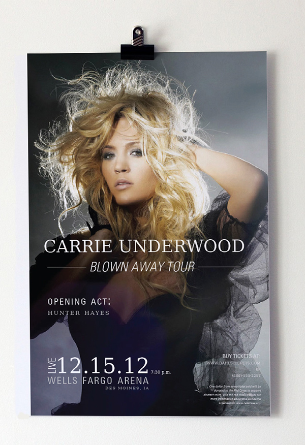 Carrie Underwood Tour Poster