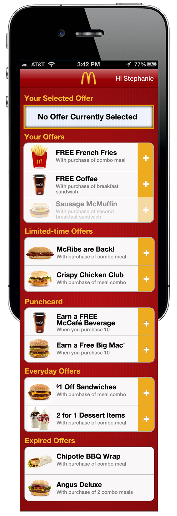 This mobile application is currently being tested in select McDonald's ...