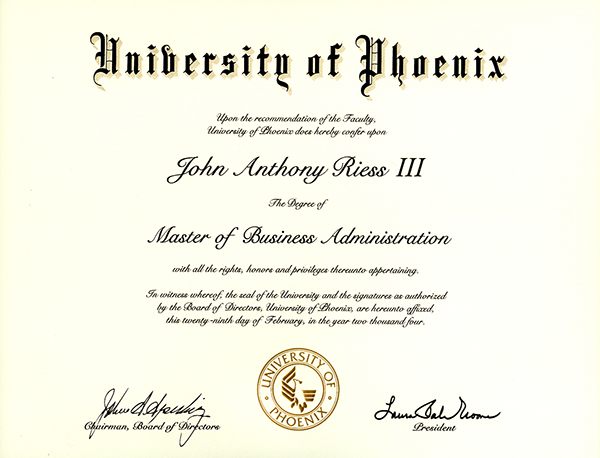 Masters Degree Programs At University Of Phoenix Online