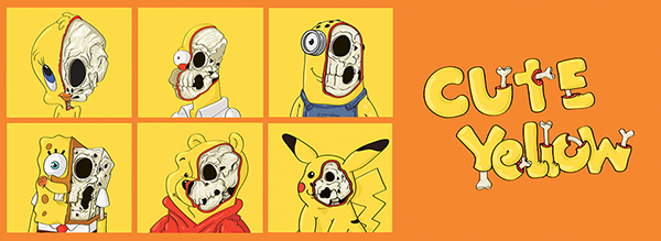 Inspiração: "Cute Yellow Project", ilustrações de personagens amarelos dissecados F91f62a18d7f098d28b0d8d266f7e350