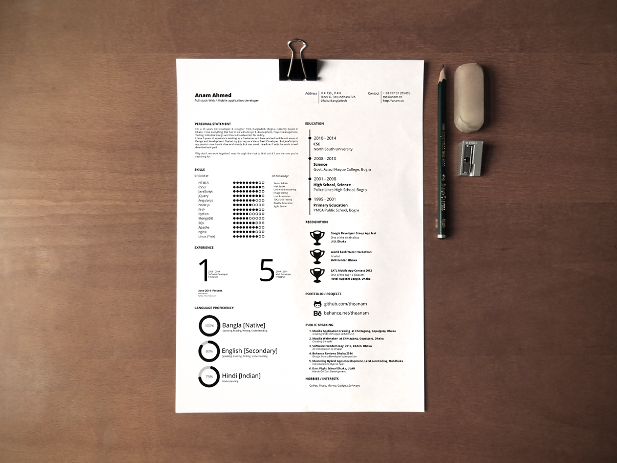 10 Sleek Resume Designs to Set You Apart