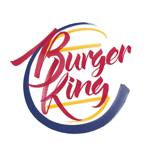 Logo Burger King calligraphié