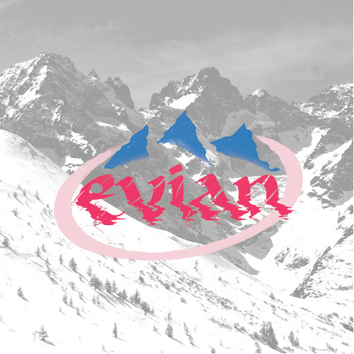 Logo Evian calligraphie