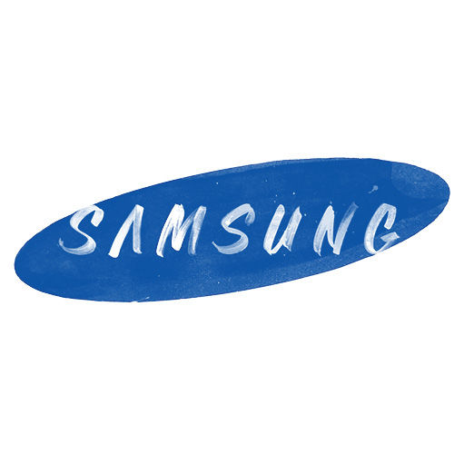 Logo Samsung calligraphié
