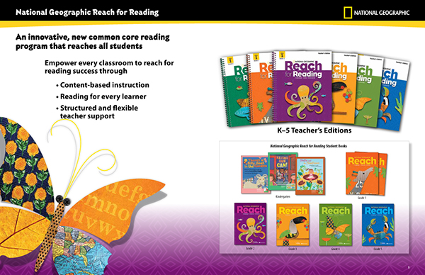 national geographic reach for reading program overview brochure ...