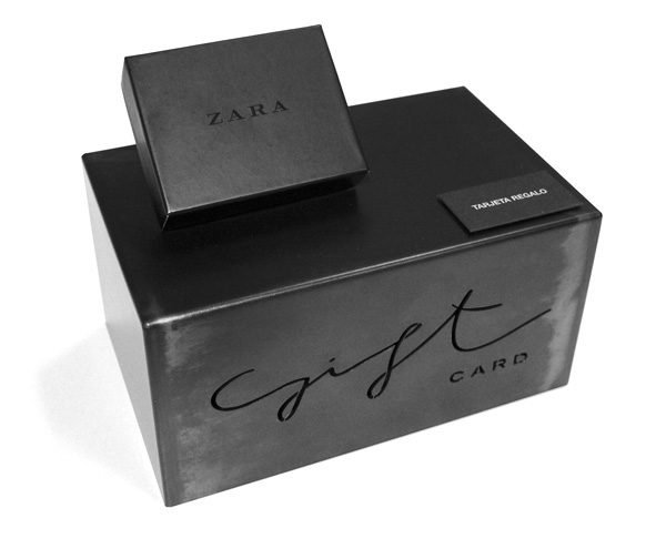 Zara Gift Card on Behance