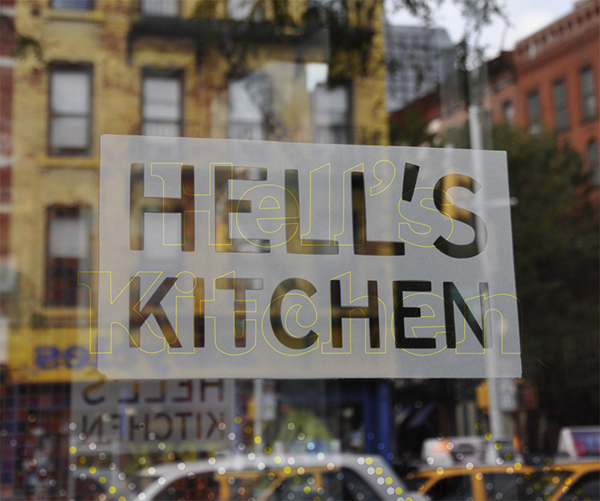 Hell39;s Kitchenquot;  Neighborhood project, Typography II on Behance