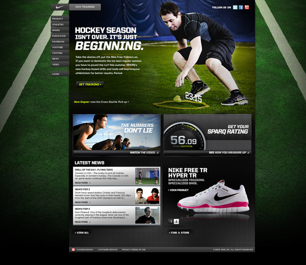 Nike Sparq Training Tools