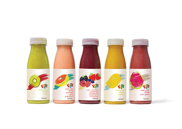 Viva Juice Labels on Behance