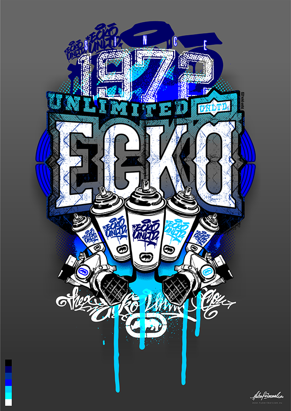 prints for ecko unlimited  on behance