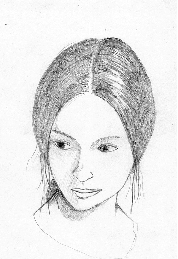 Woman Face Sketch on Behance