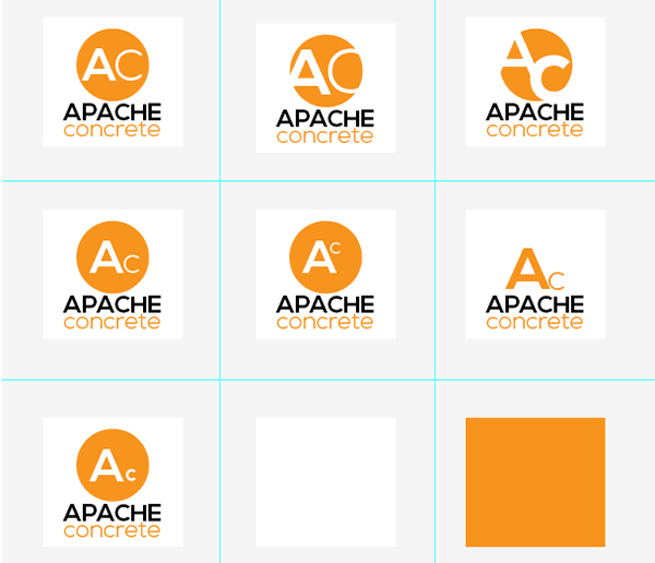 Apache Concrete Logo on Behance