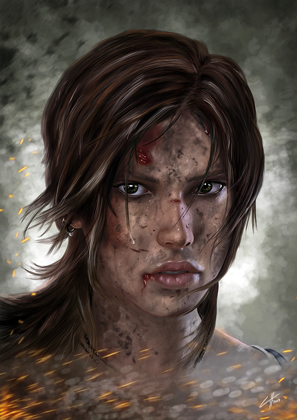 Lara Croft by Chris Ham