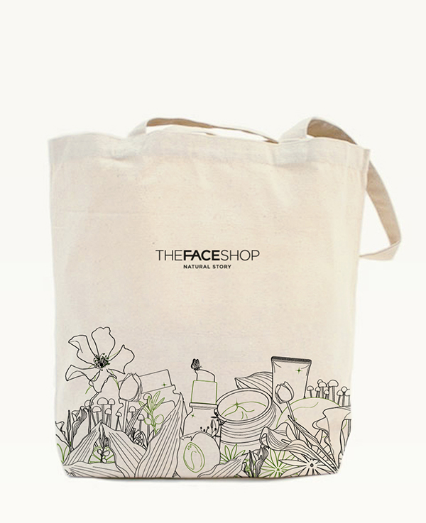 THEFACESHOP @ SG | Tote Bag Design