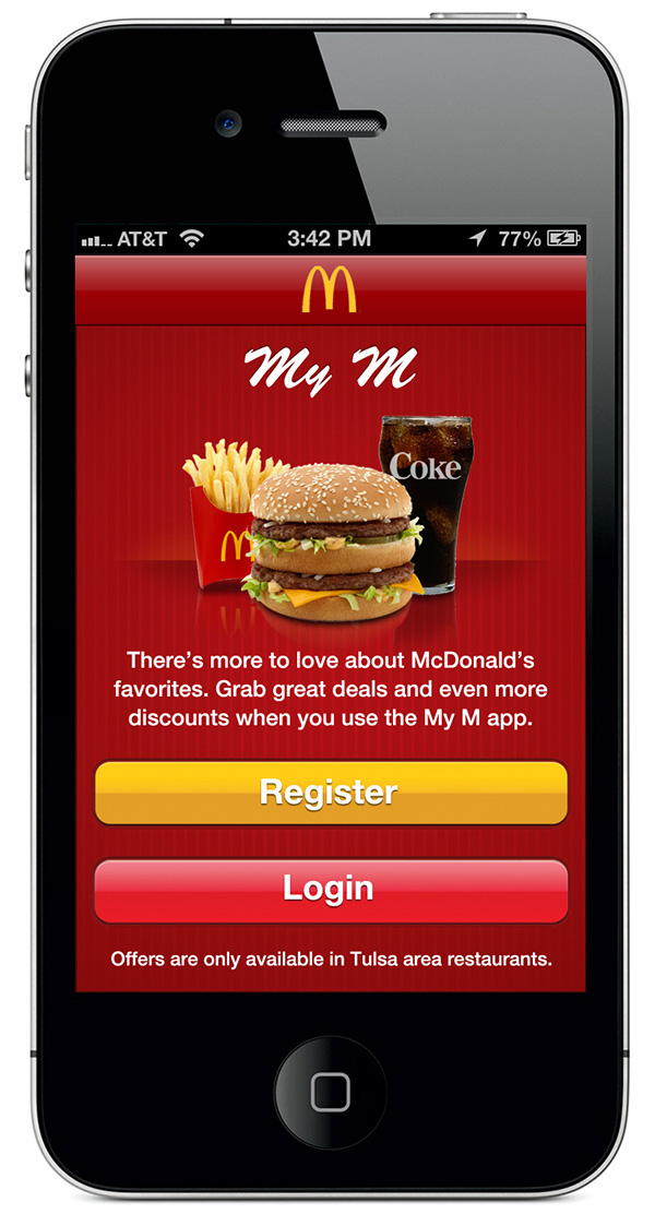 This mobile application is currently being tested in select McDonald's ...