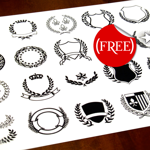 Vector Crests (FREE) on Behance