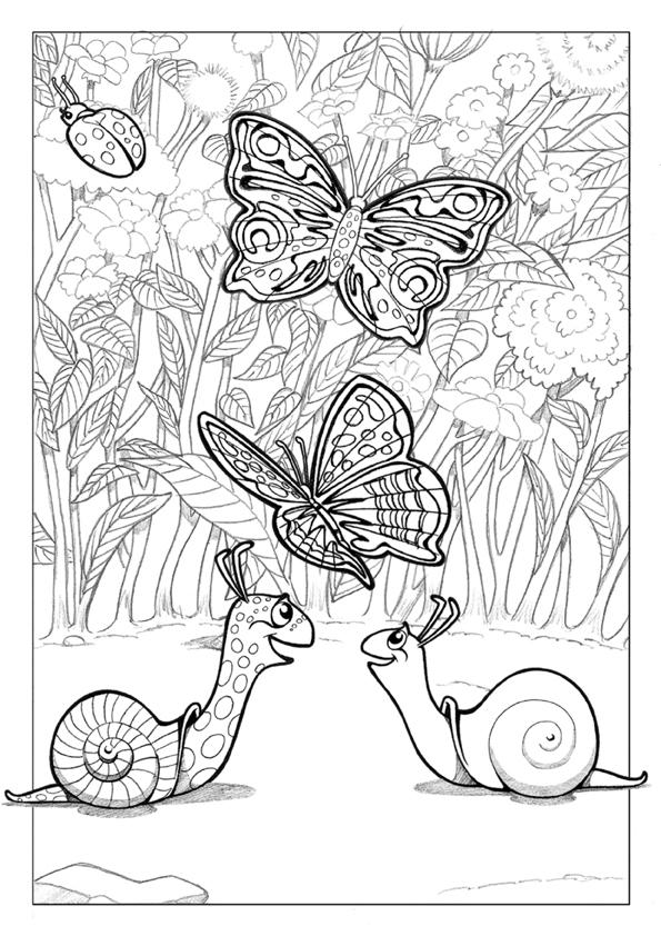 zog the dragon coloring pages - photo #17