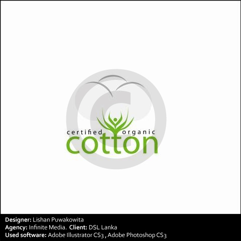 Logo for Organic Cotton Products on Behance