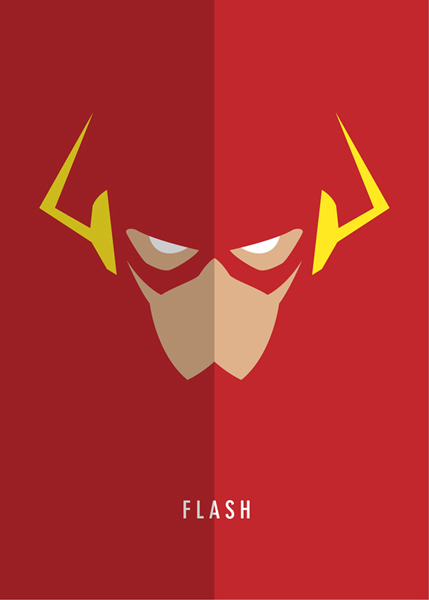 Justice League Minimalist Posters on Behance