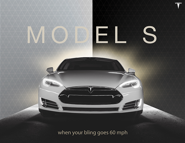 Tesla Print Ads