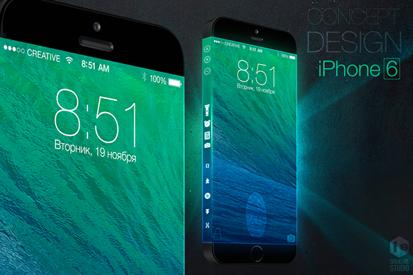 PICTURES  -  iPhone 6 Concept Features Three-Sided Display